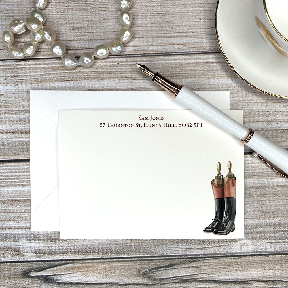 Riding Boots - Notecards