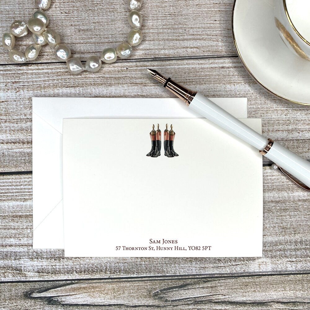 Riding Boots - Notecards