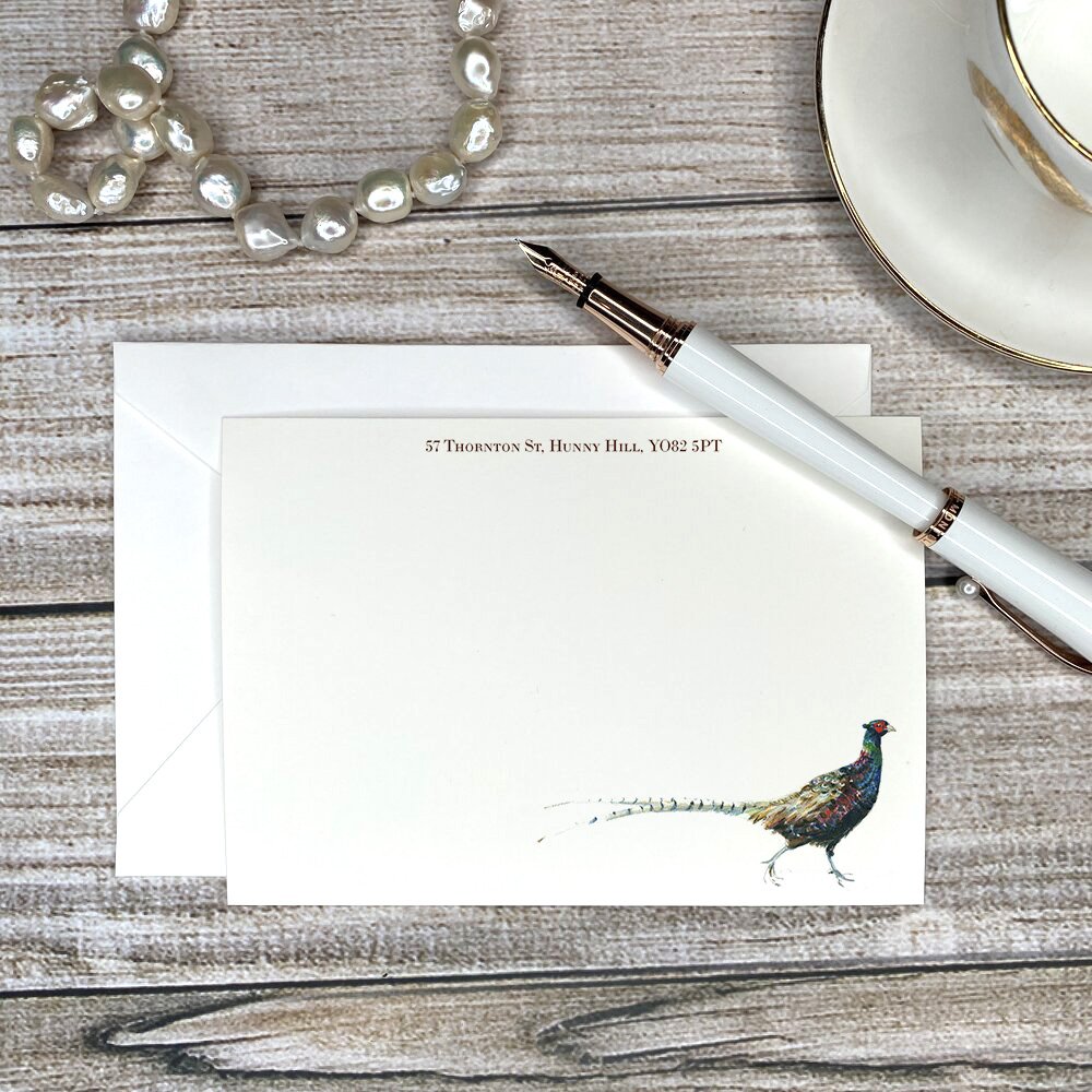 A Bouquet of Pheasants - Notecards