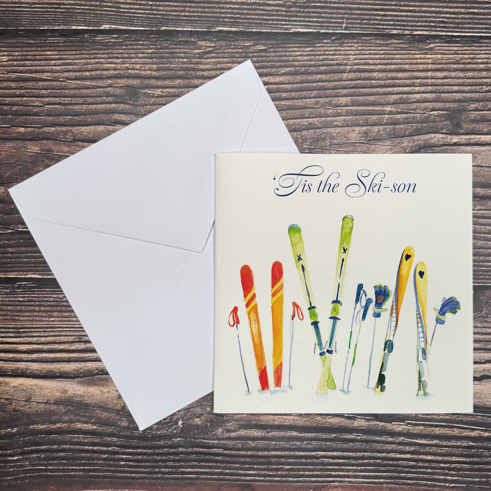 Tis the Skison - Square Card (Christmas)