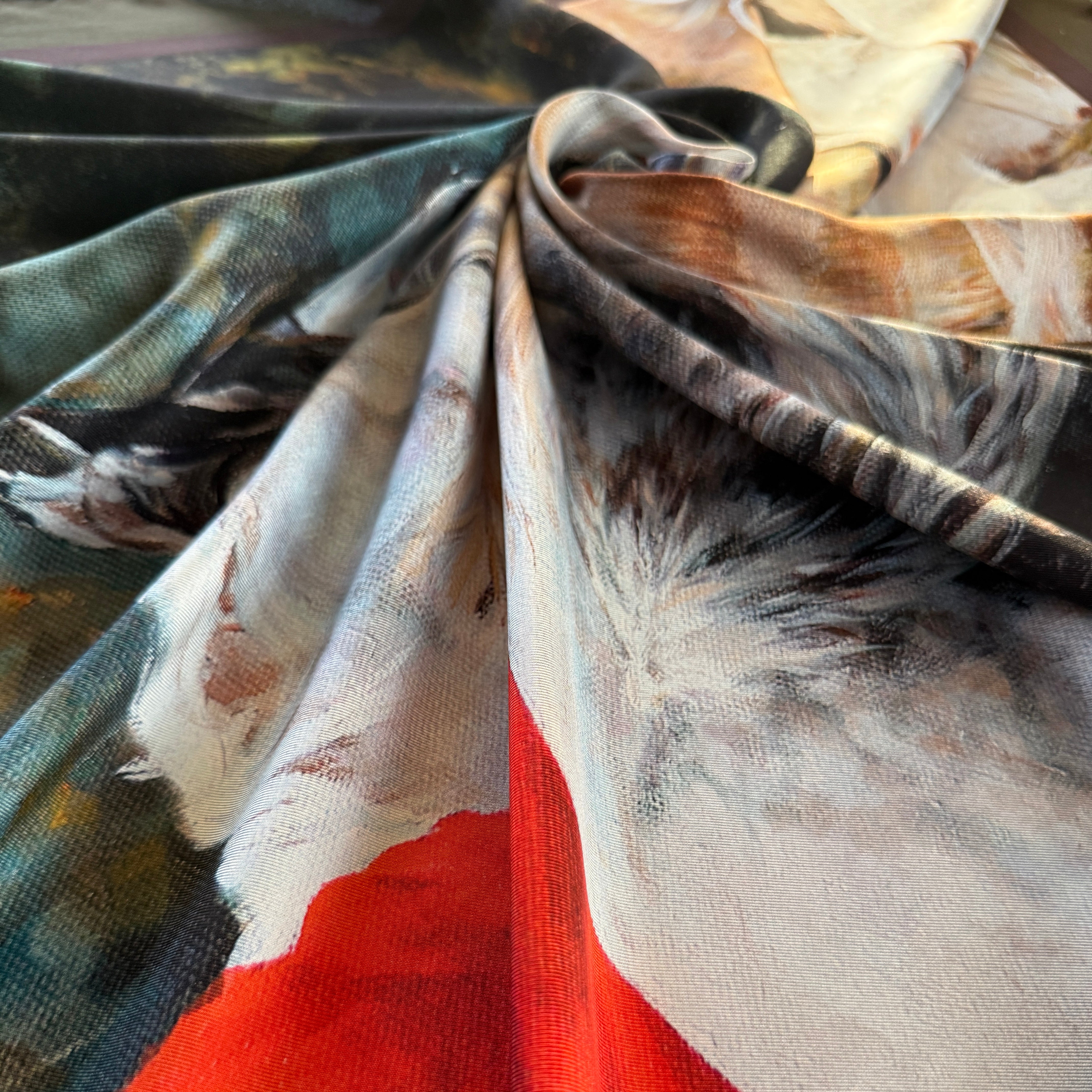 Silk Scarf - Horse & Hound