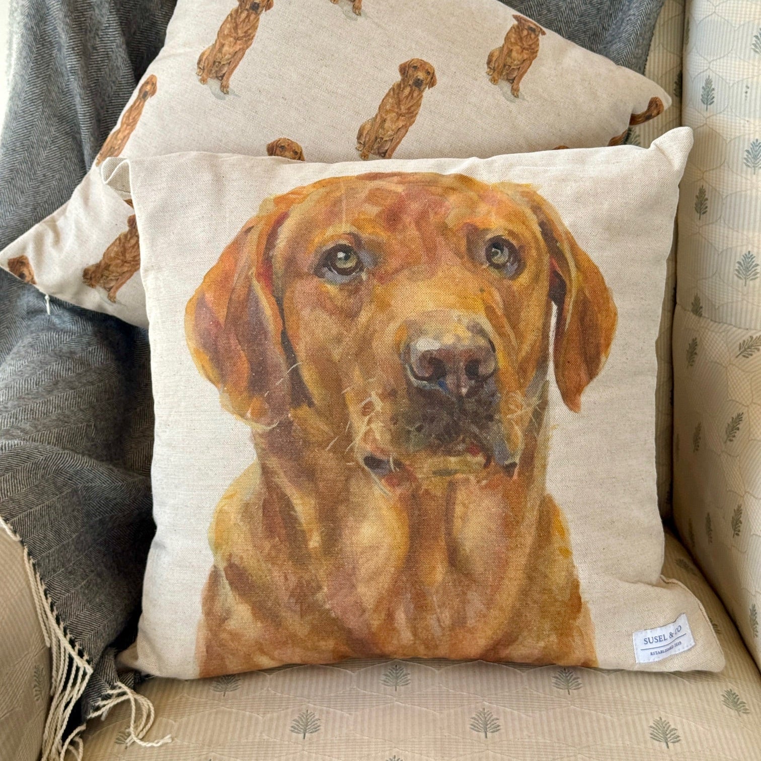Fox Red Lab - Cushion