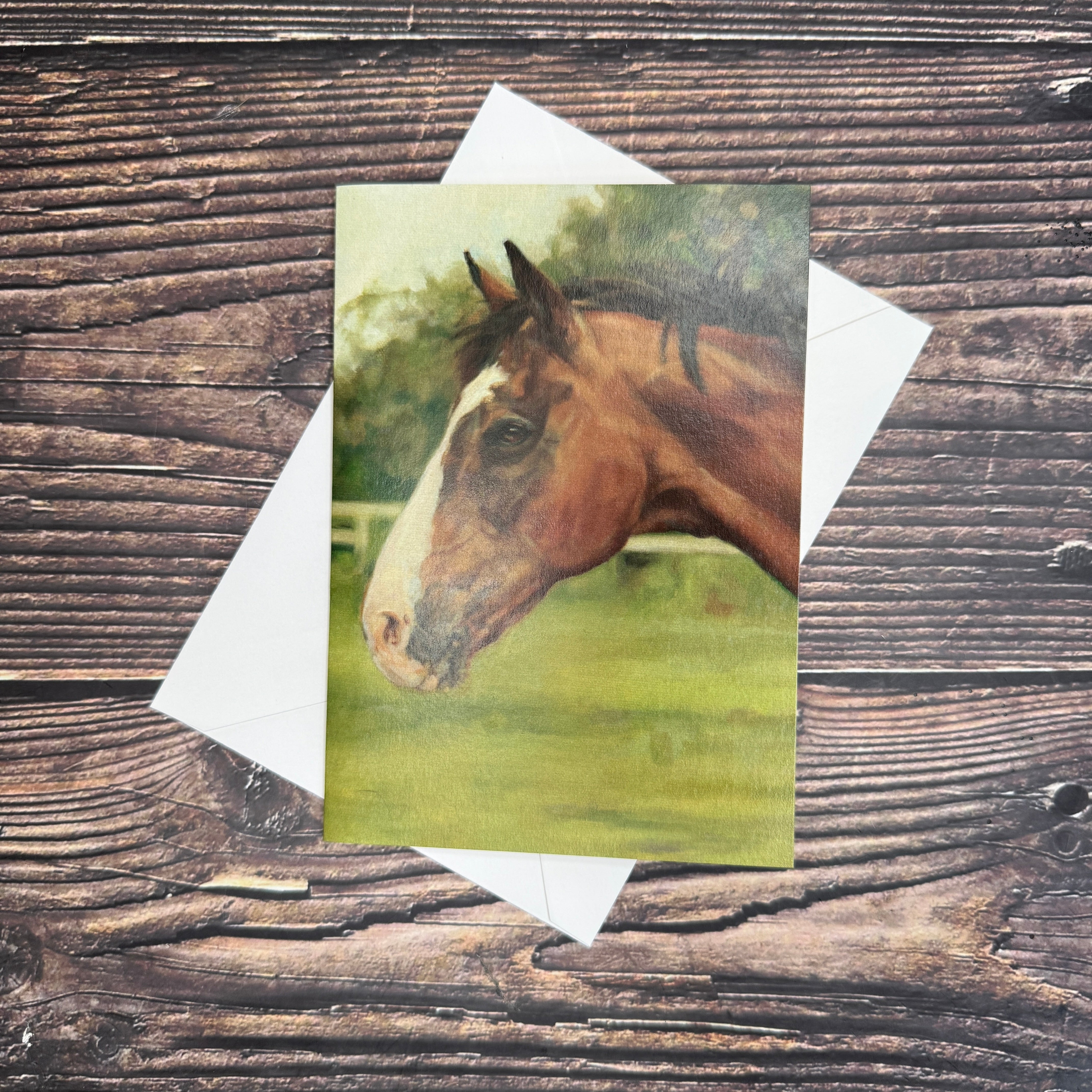 Tom the Horse - A6 Greetings Card