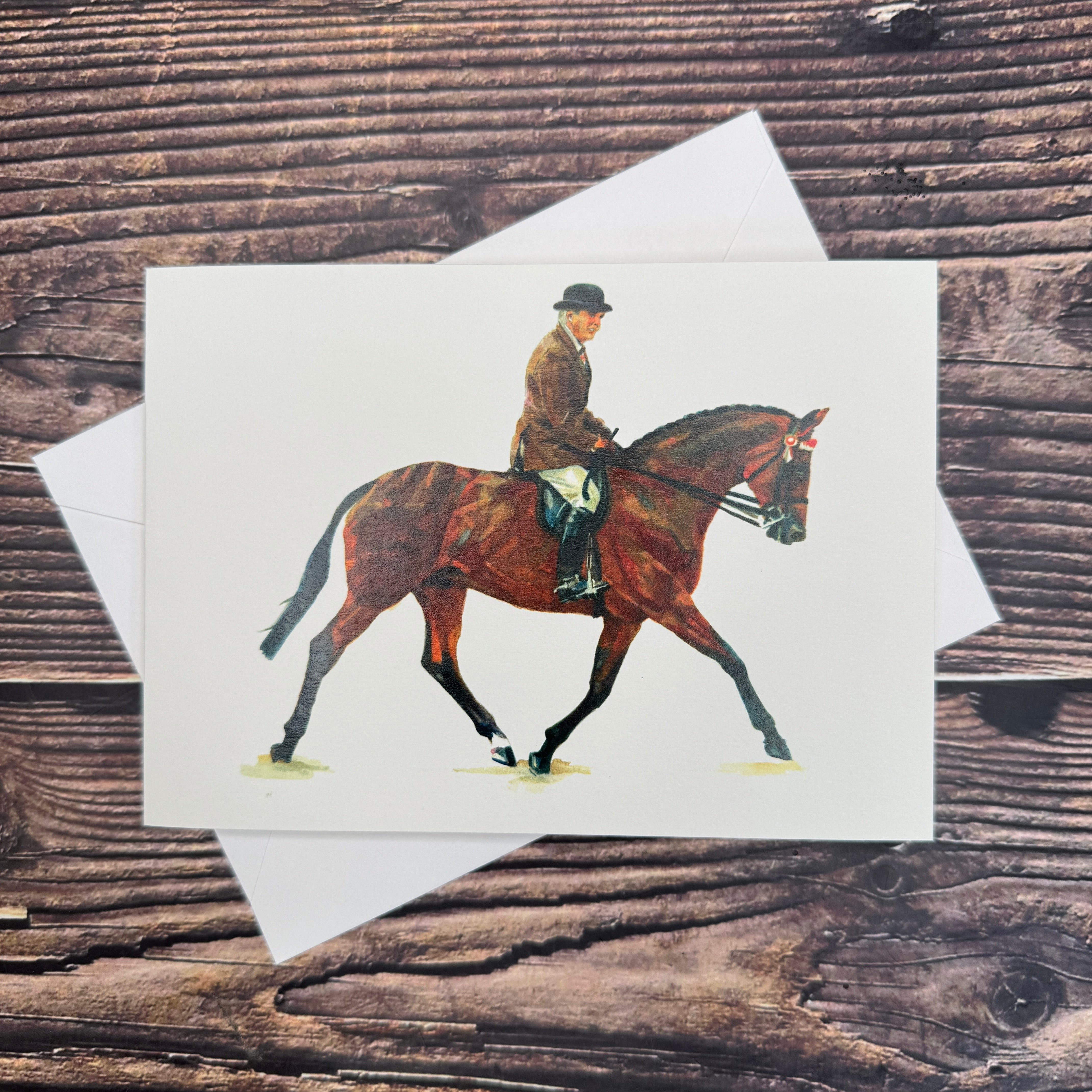 Extended Trot - A6 Greetings Card
