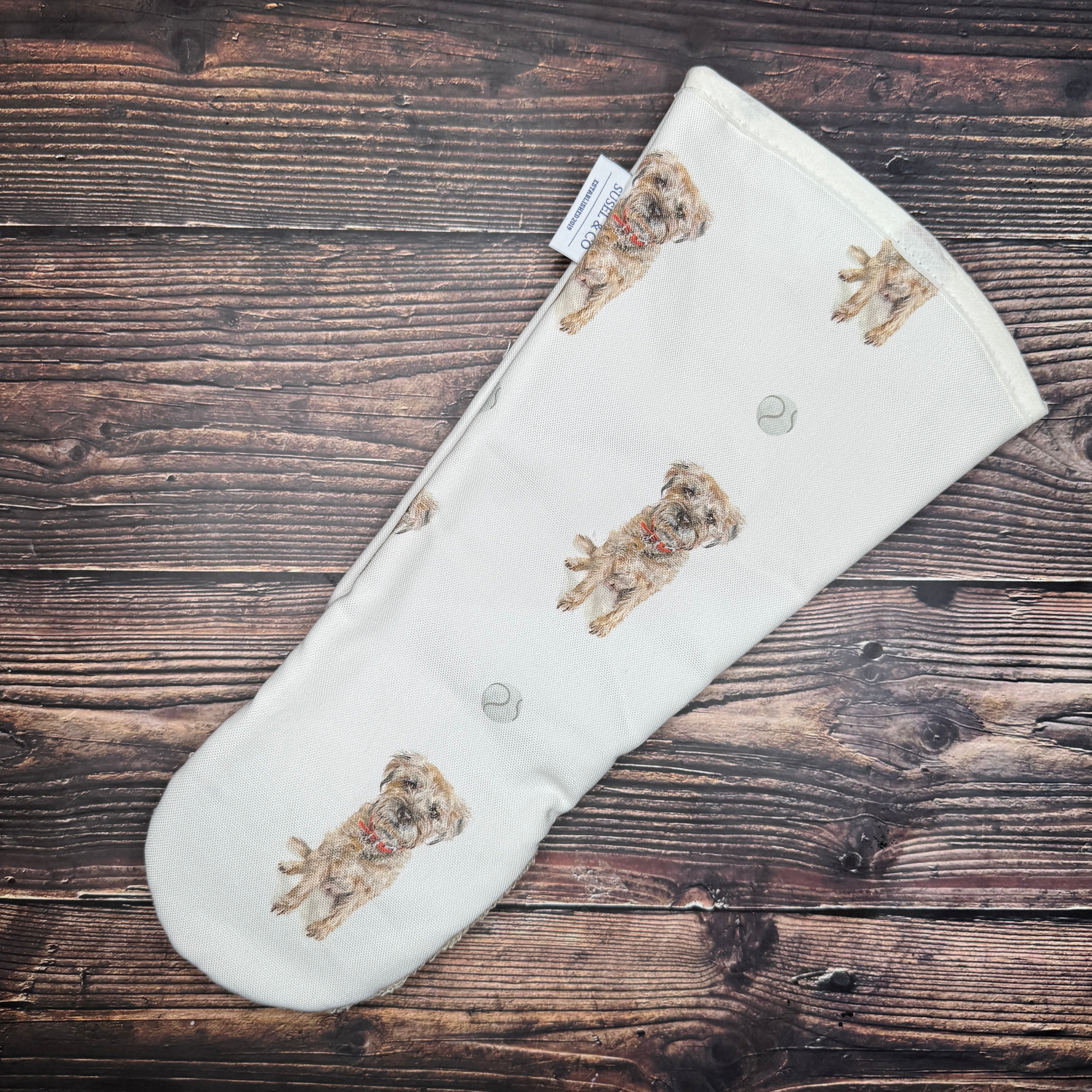 Border Terrier - Gauntlet Oven Glove