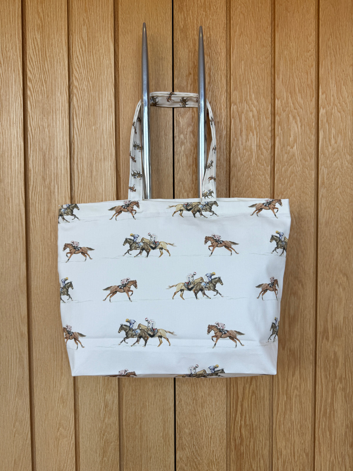Race Day - Cotton Tote Bag