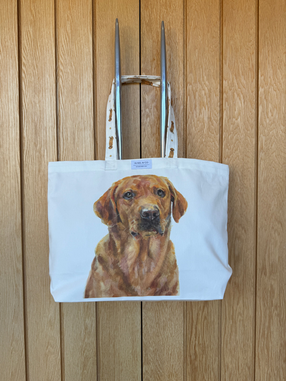 Fox Red Lab - Cotton Tote Bag