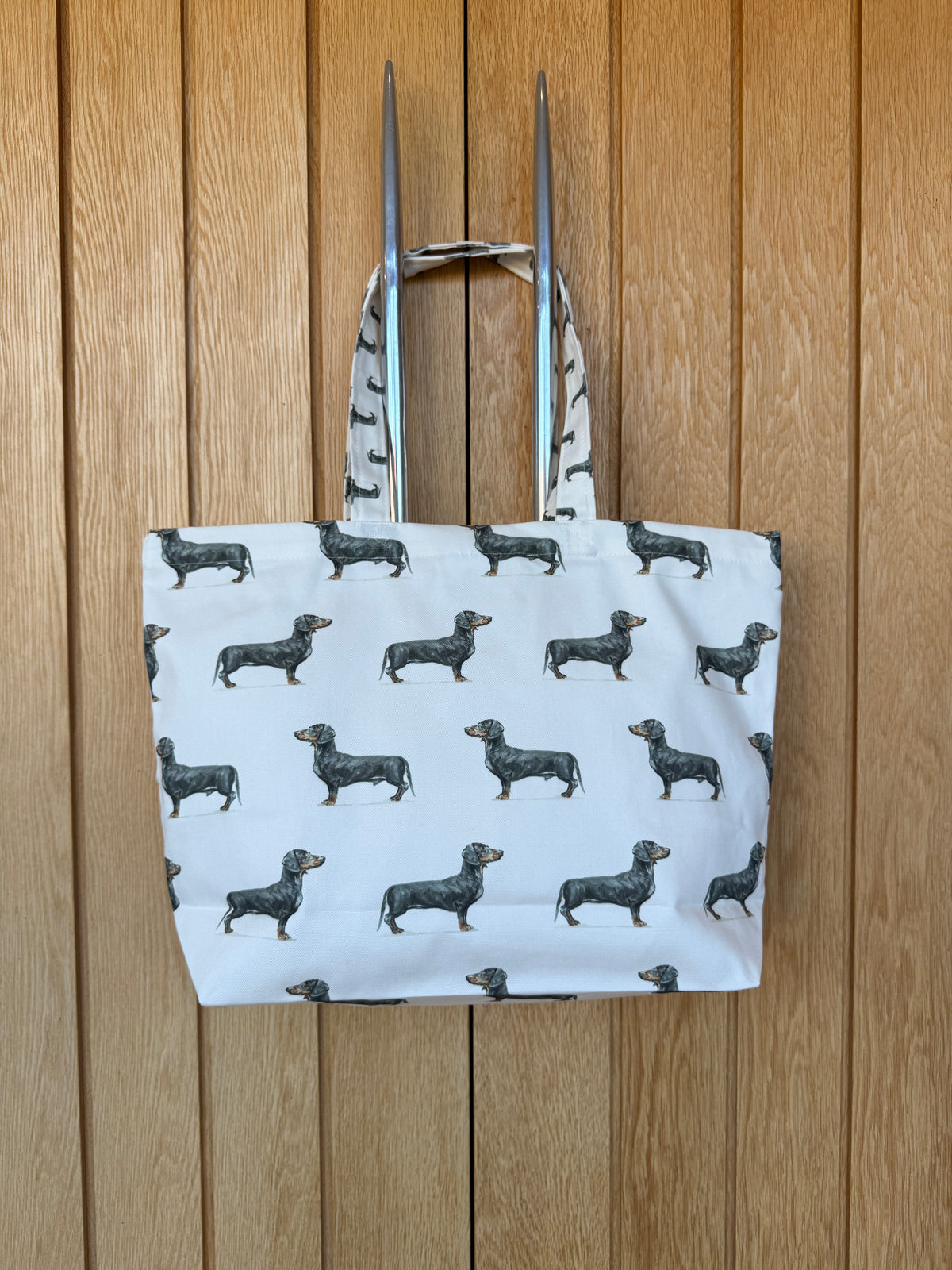 Dachshund - Cotton Tote Bag