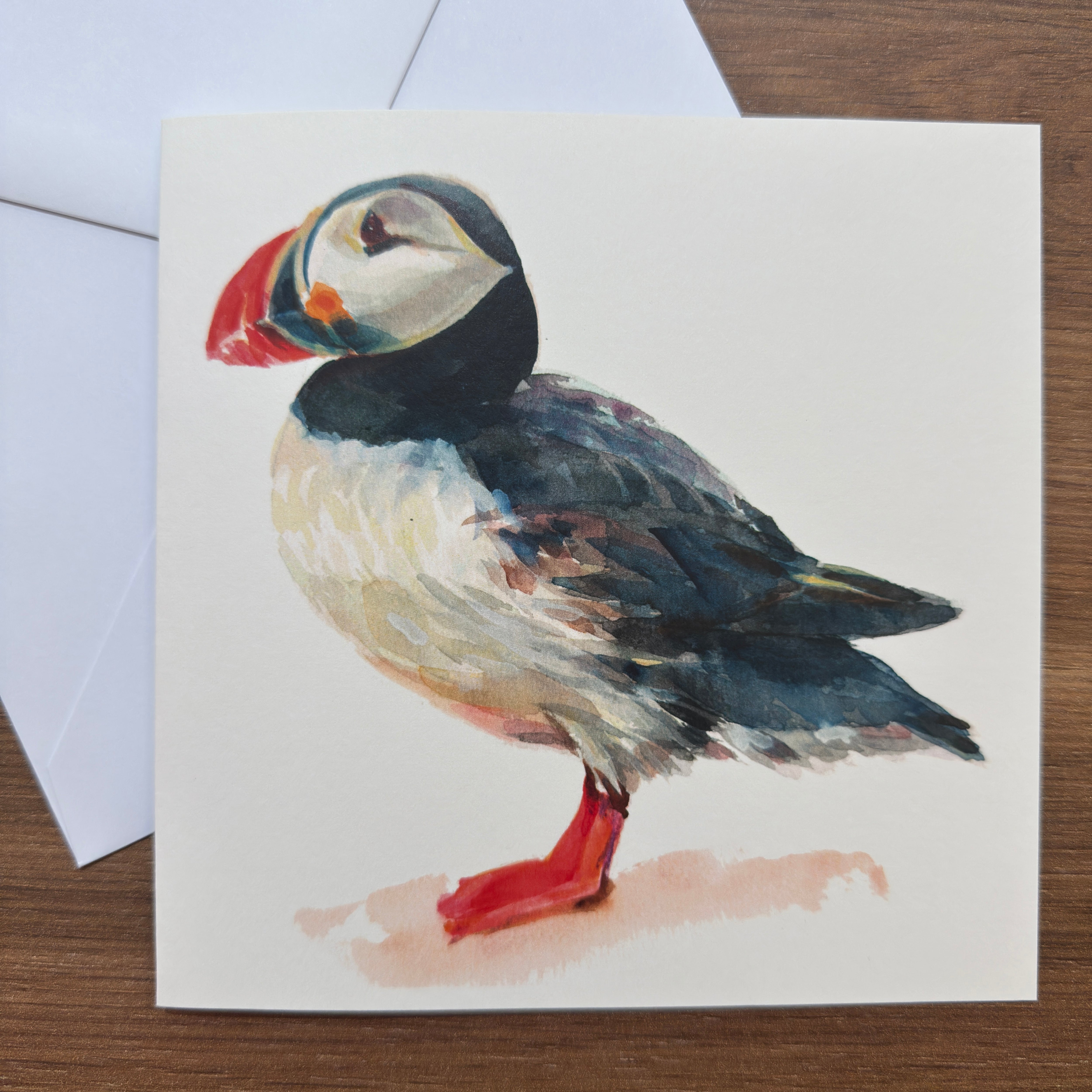 Puffin - Square Card