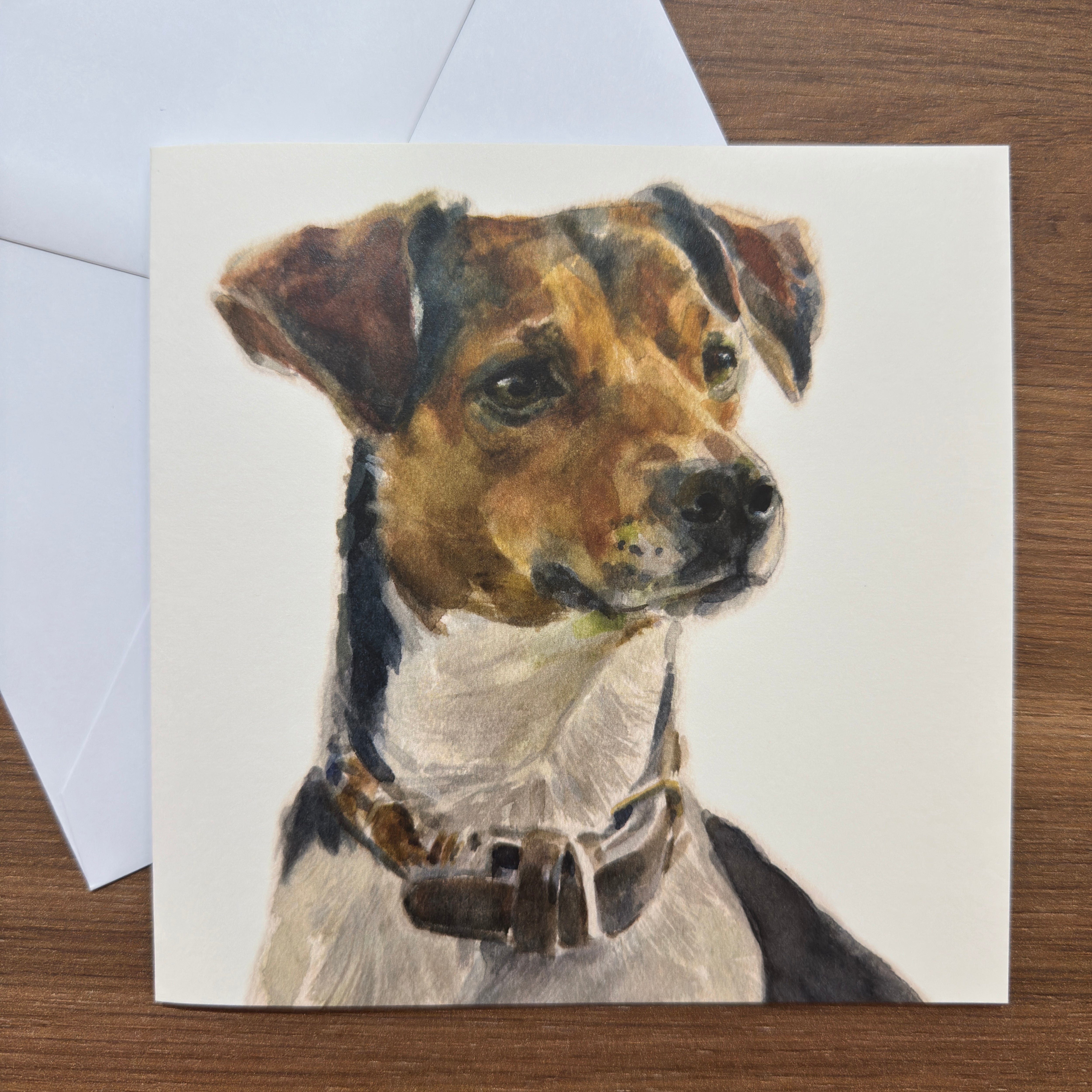 Jack Russell - Square Card
