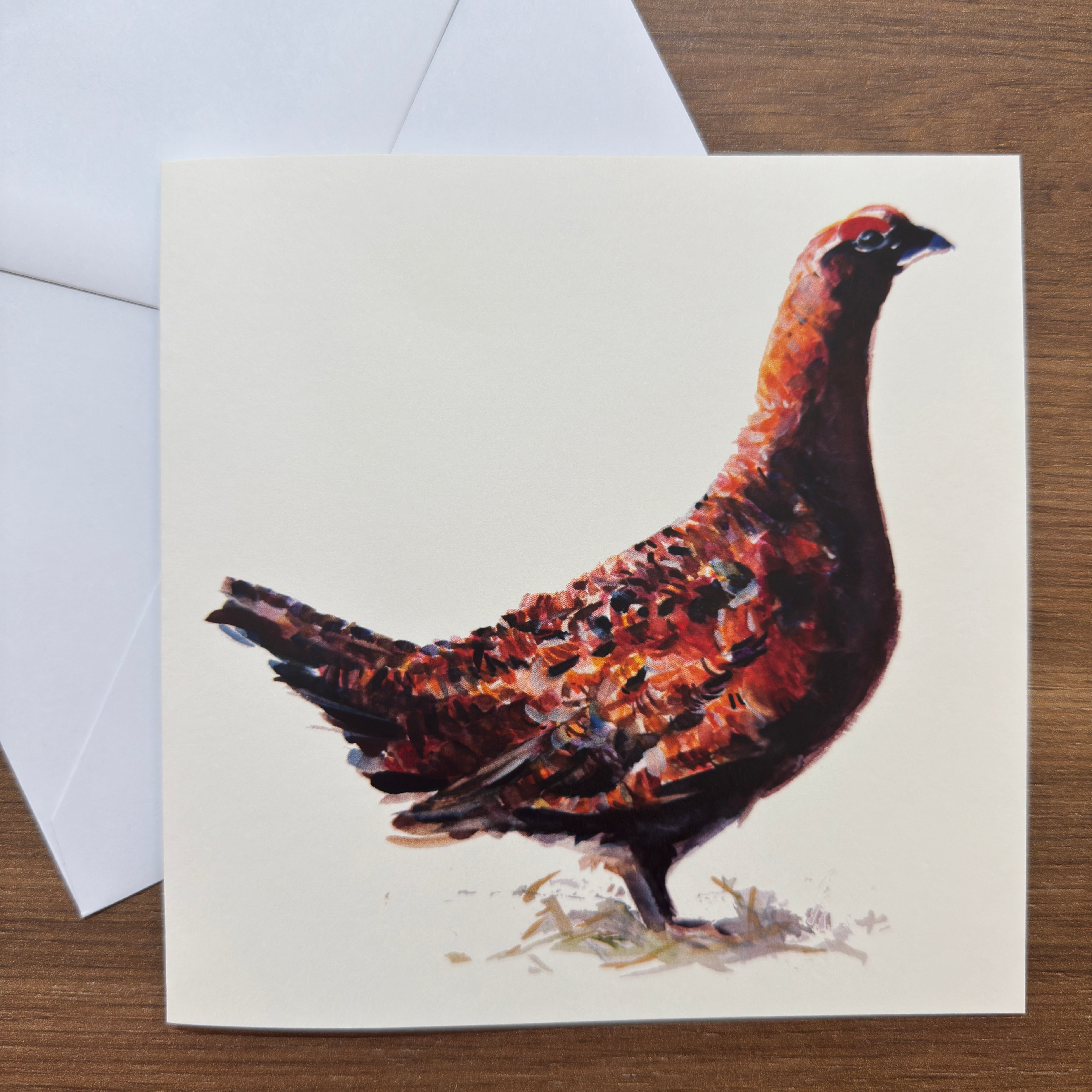 Grouse - Square Card