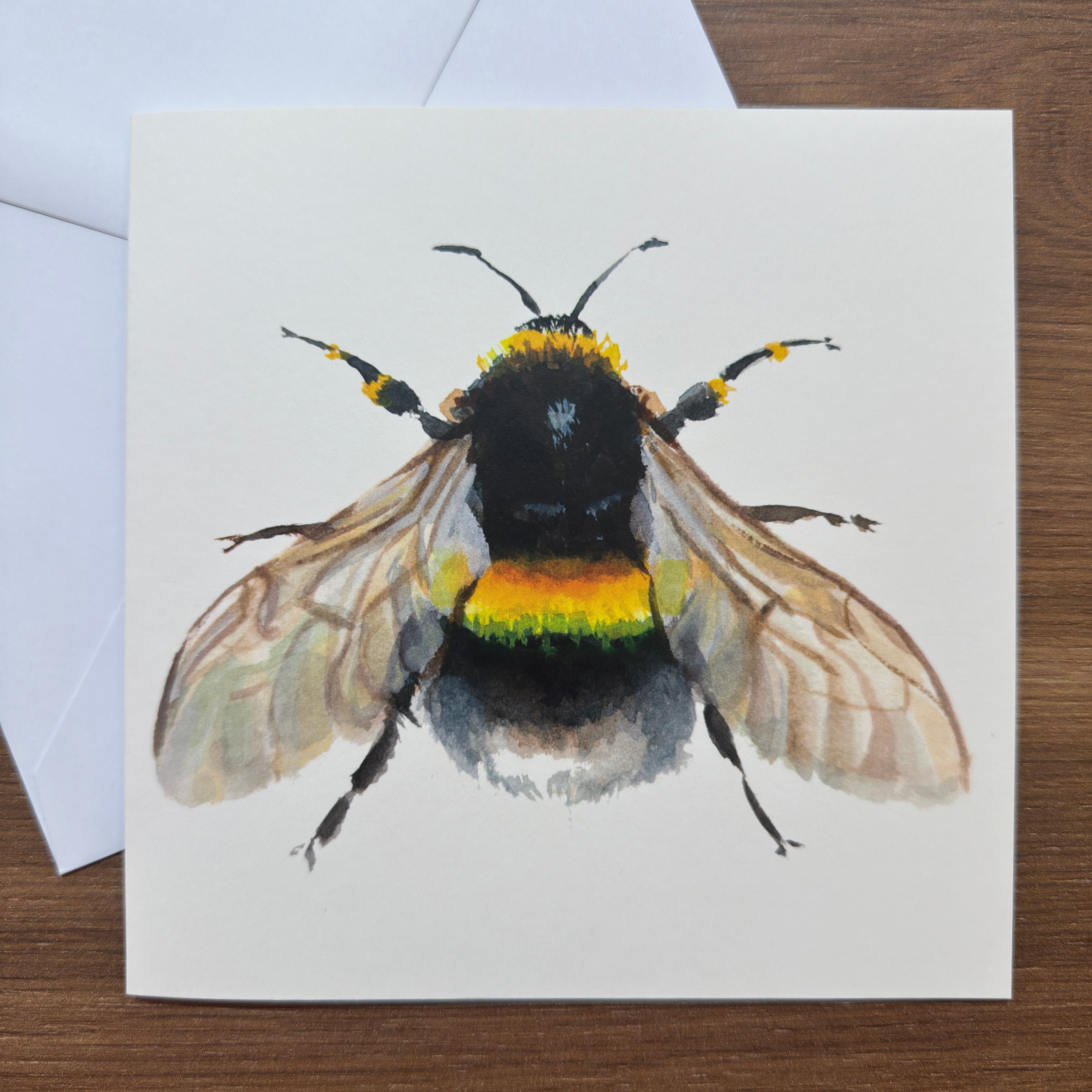 Bumble Bee - Square Card