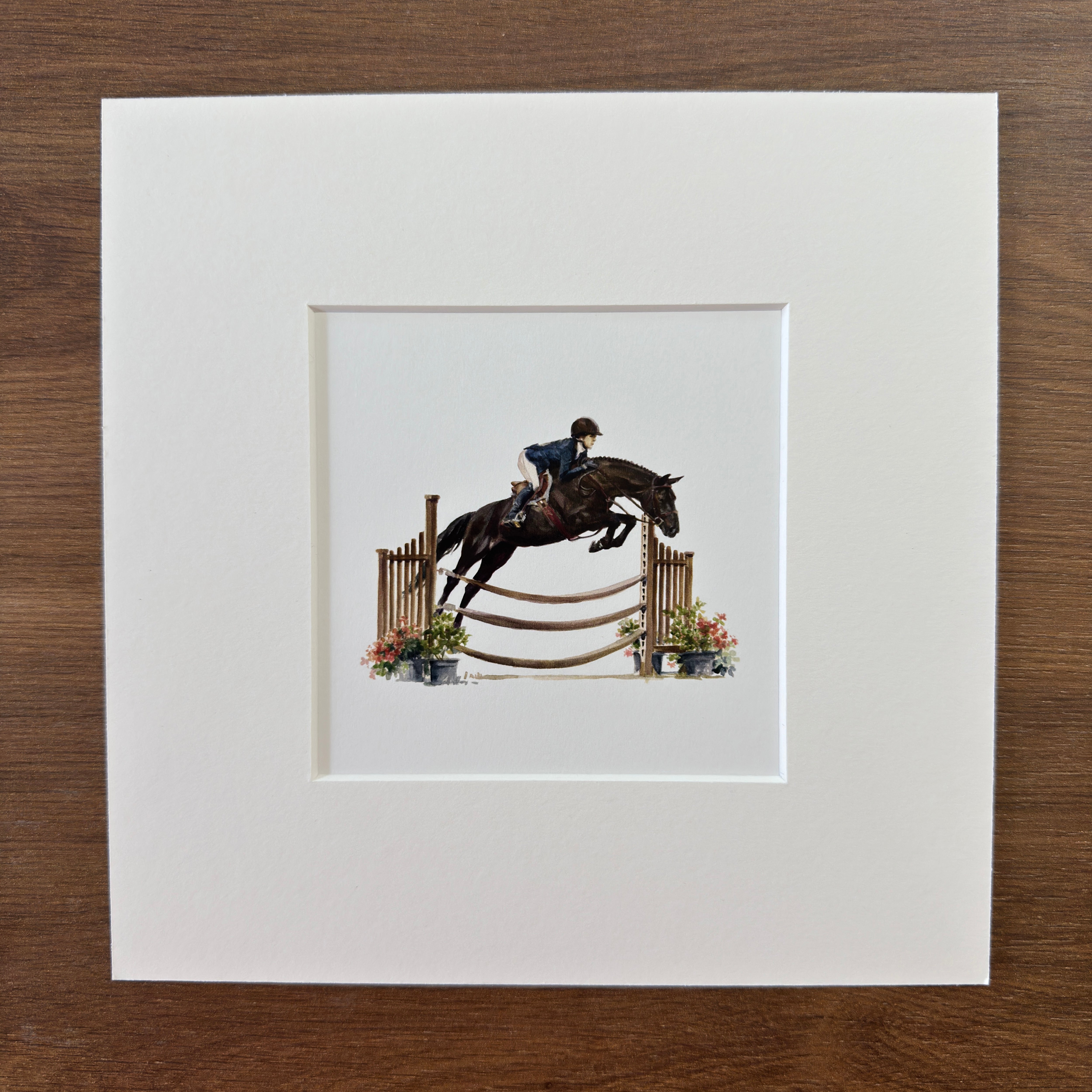 Clear Round - Square Mini Print