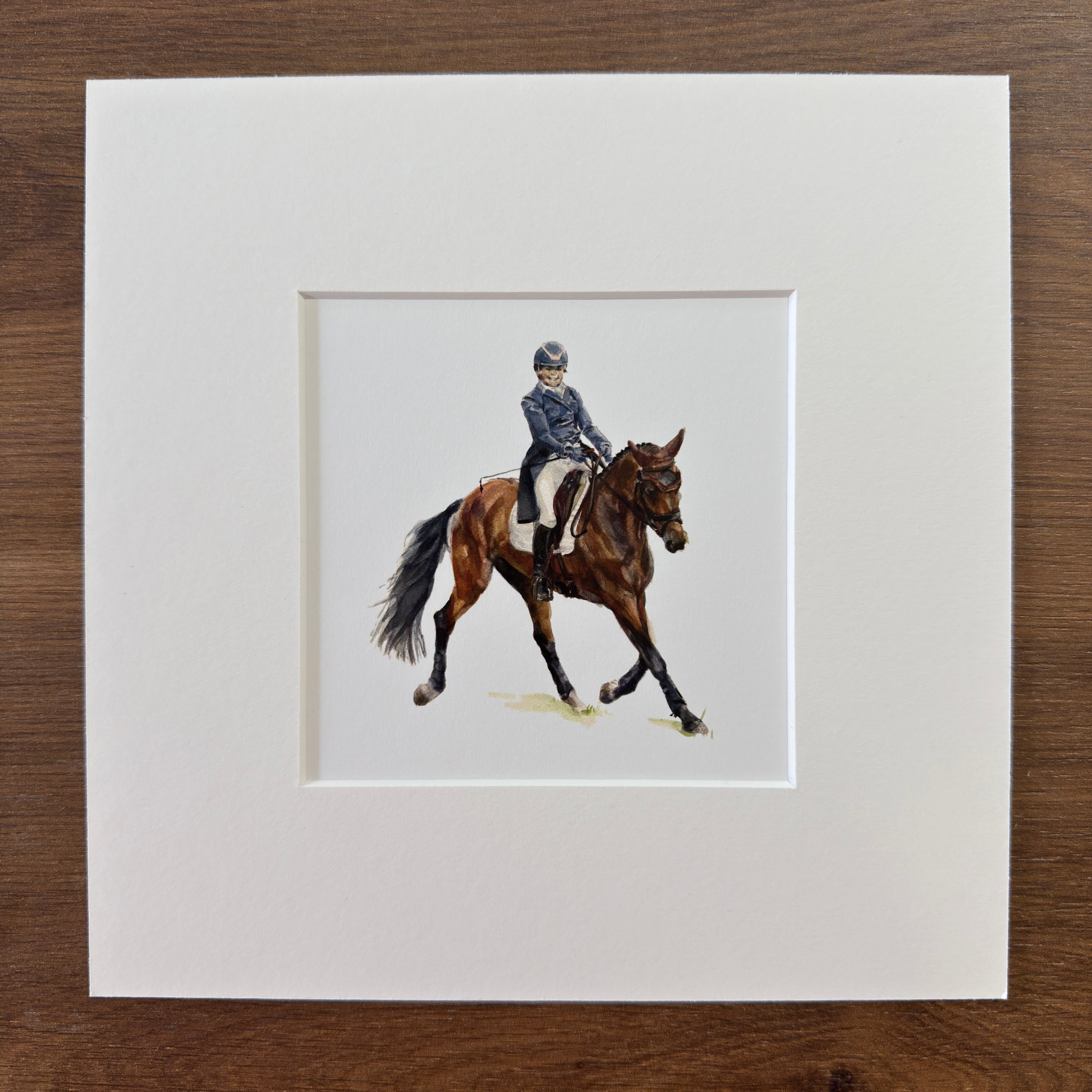 Half-Pass - Square Mini Print