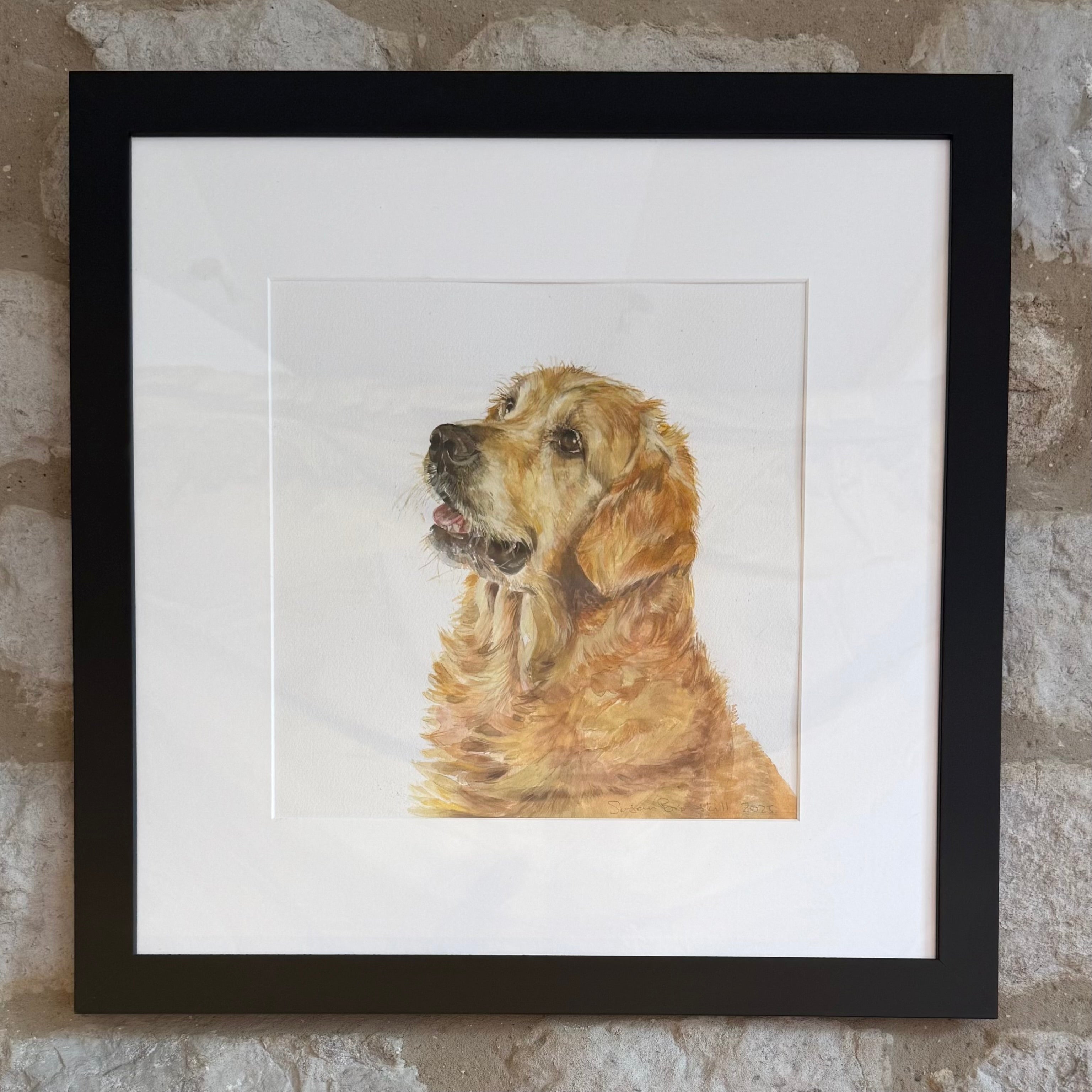 Golden Retriever - Original Watercolour Painting