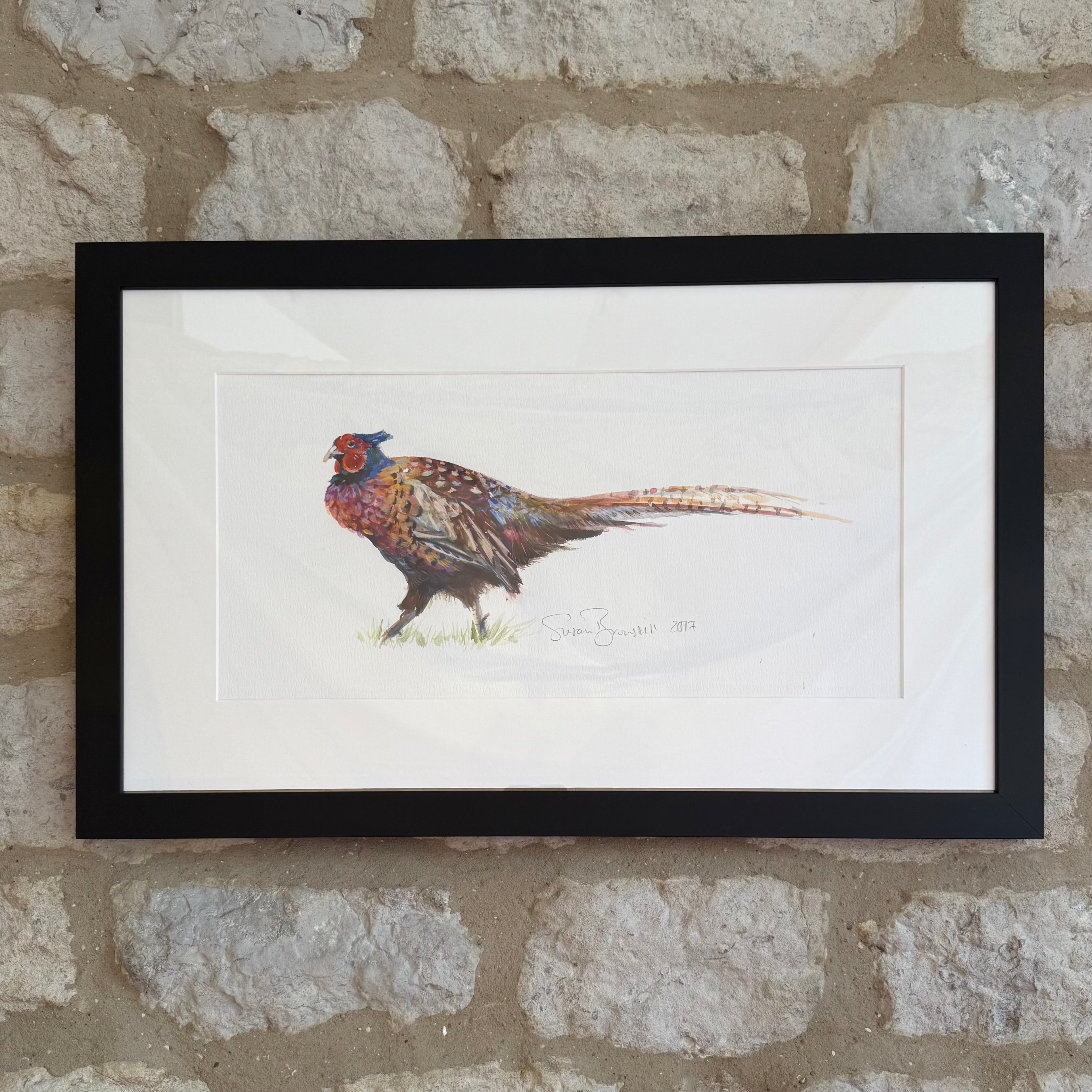 Lucky - Original Watercolour Painting