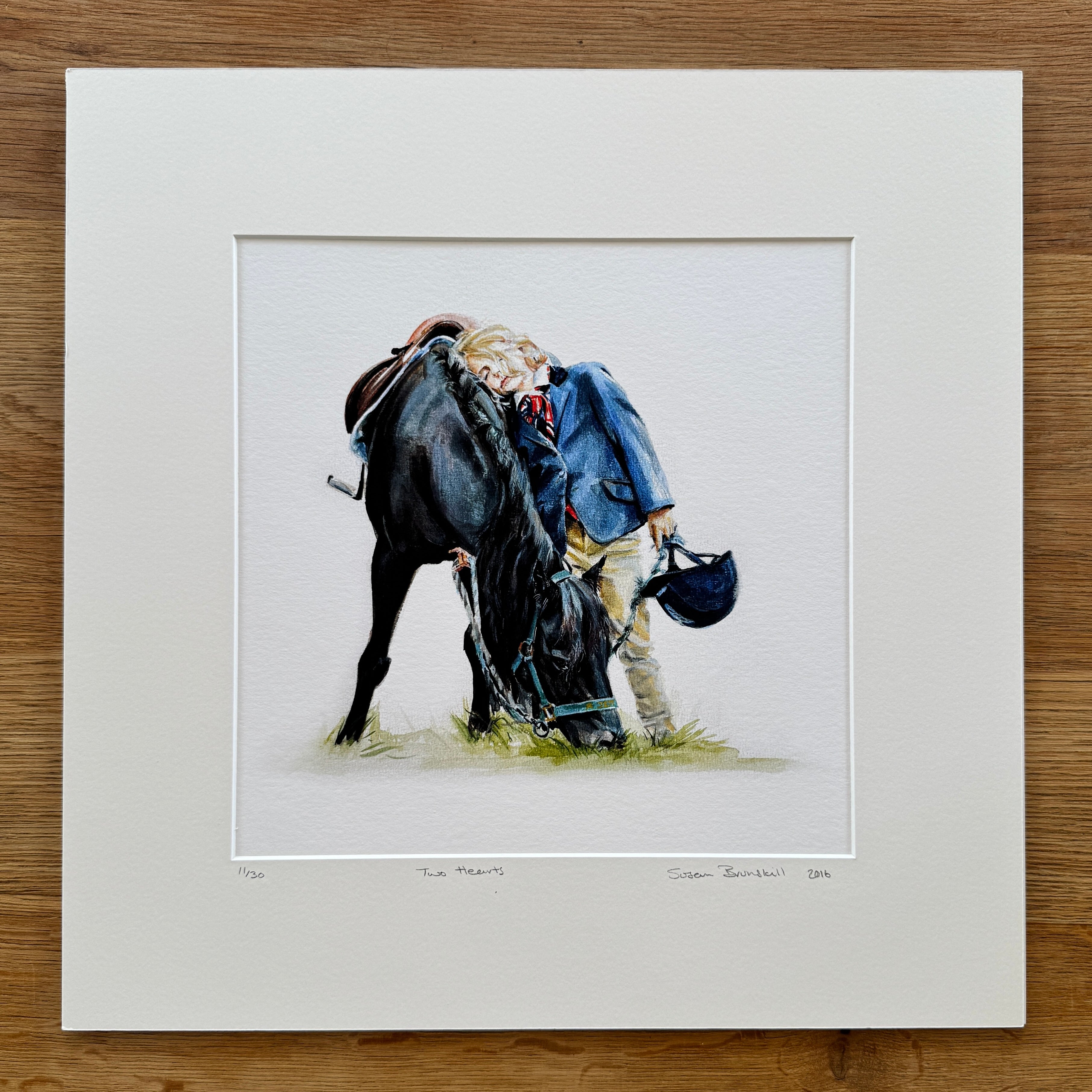 Two Hearts - Giclee Print