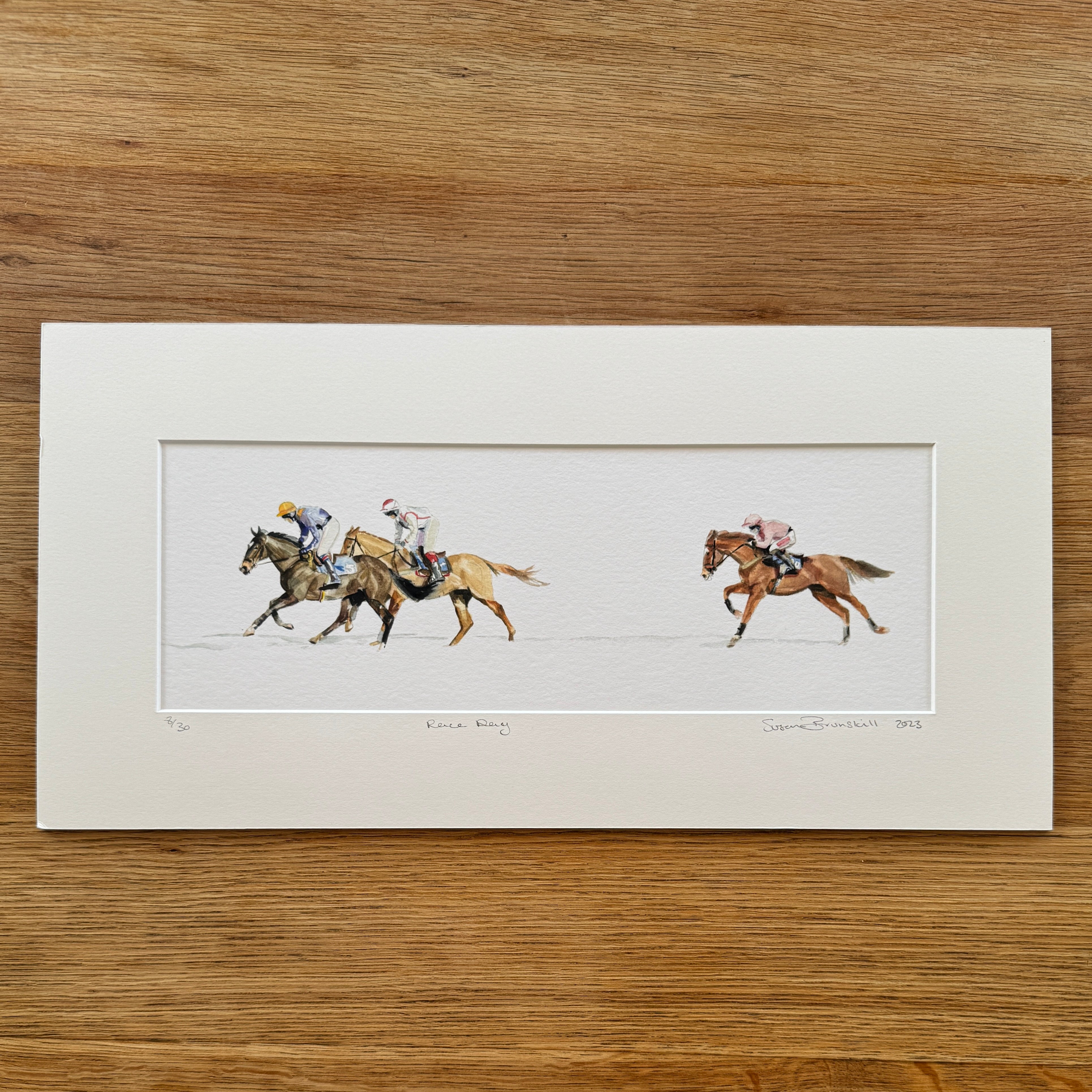 Race Day - Giclee Print
