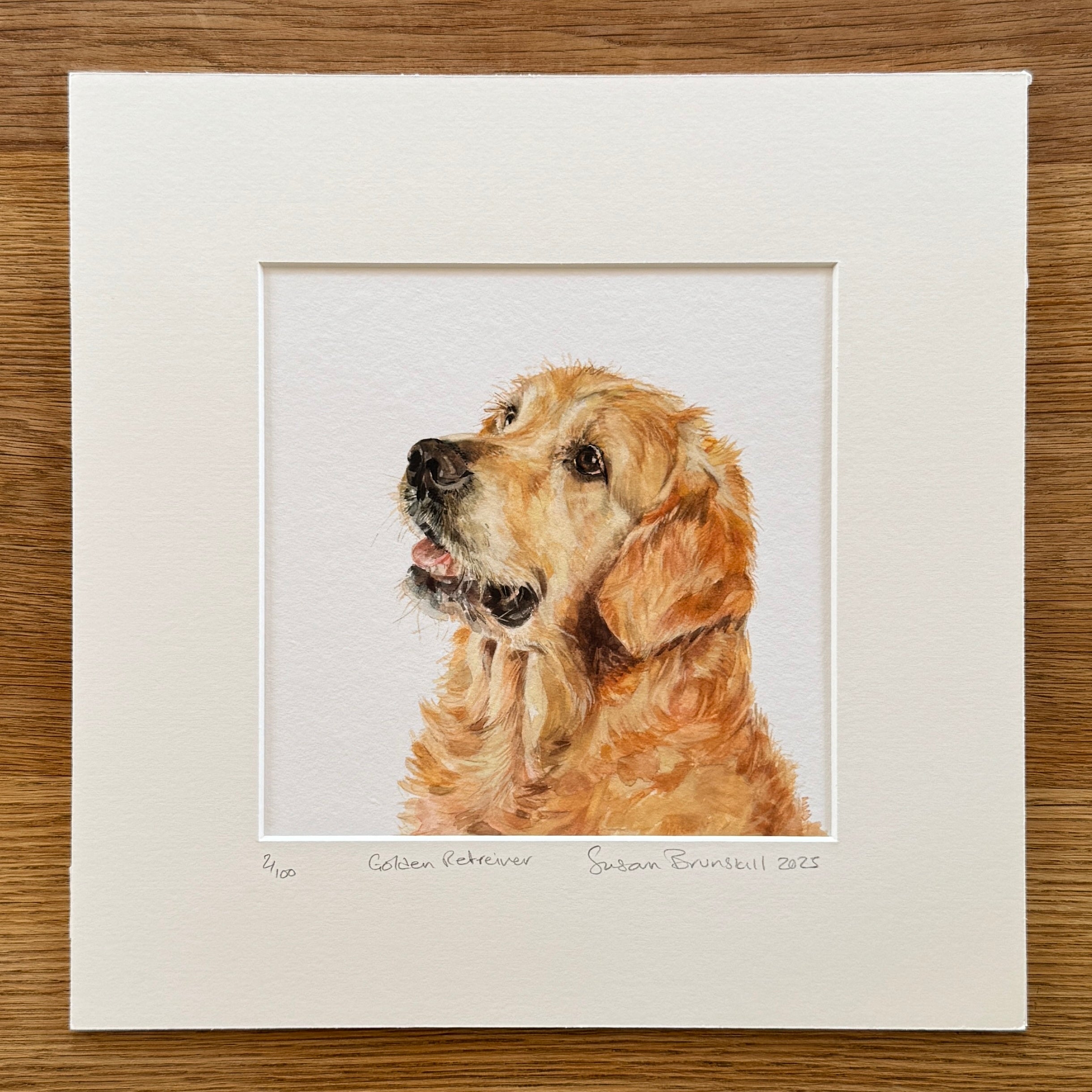 Golden Retriever - Giclee Print
