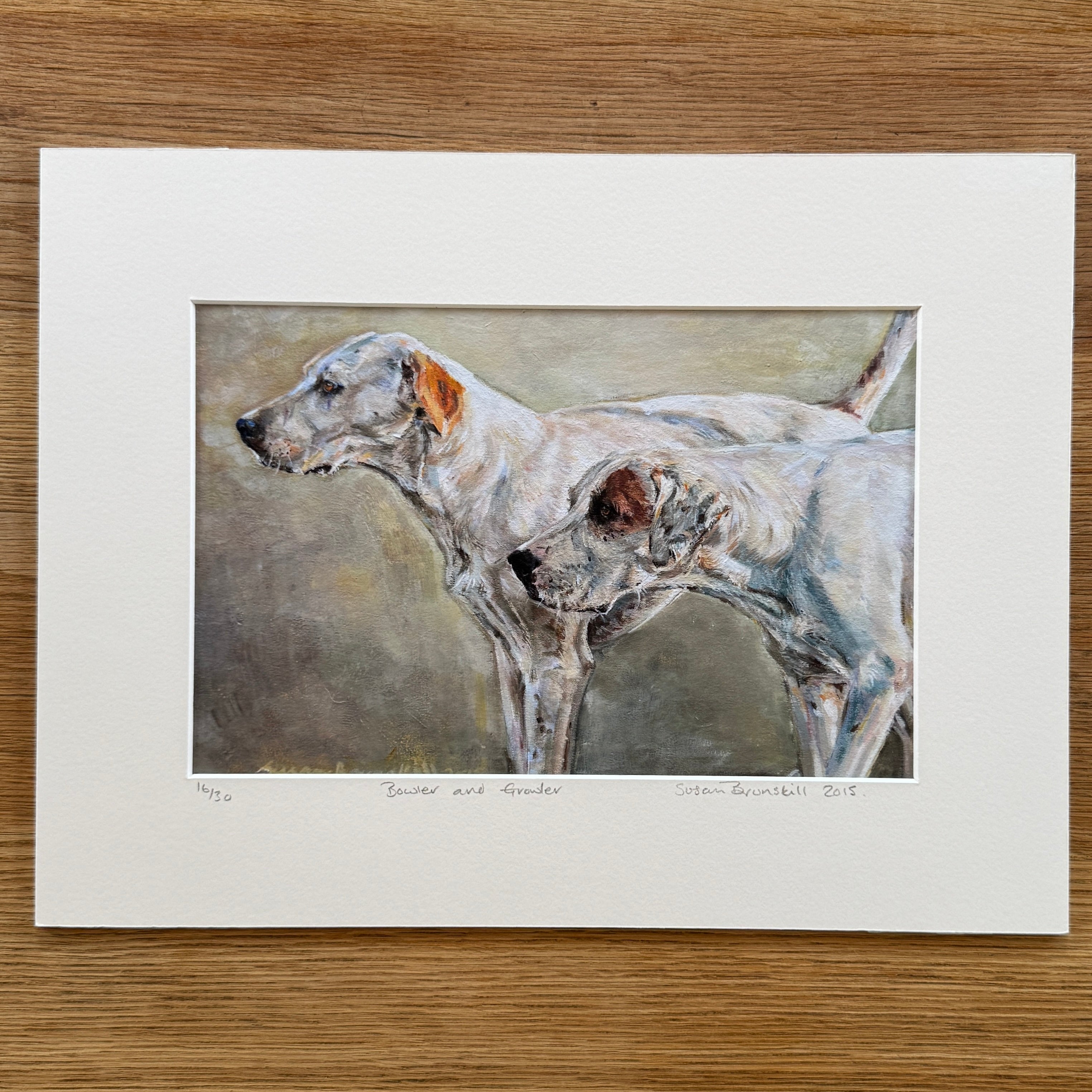 Bowler & Growler - Giclee Print