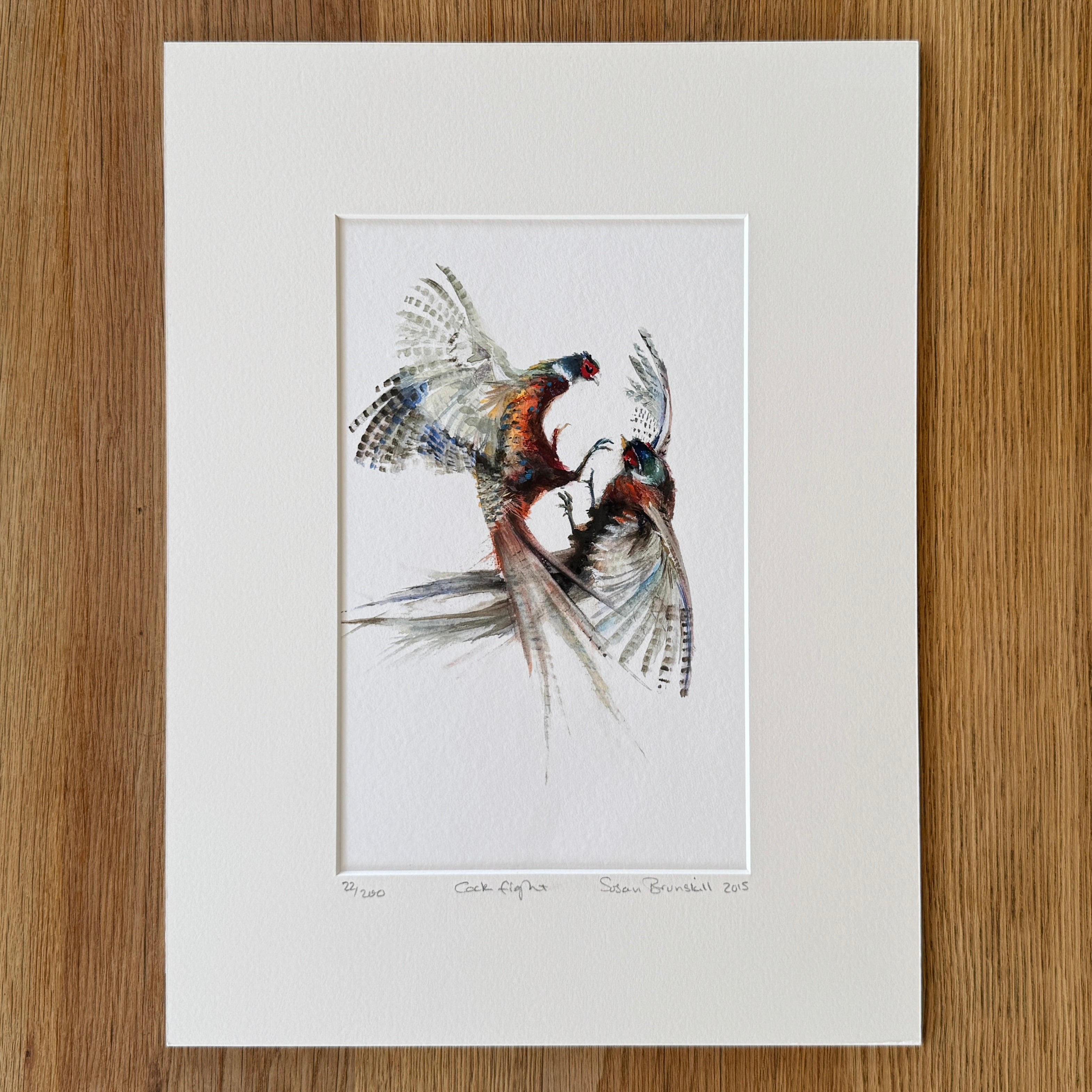 Cockfight - Giclee Print