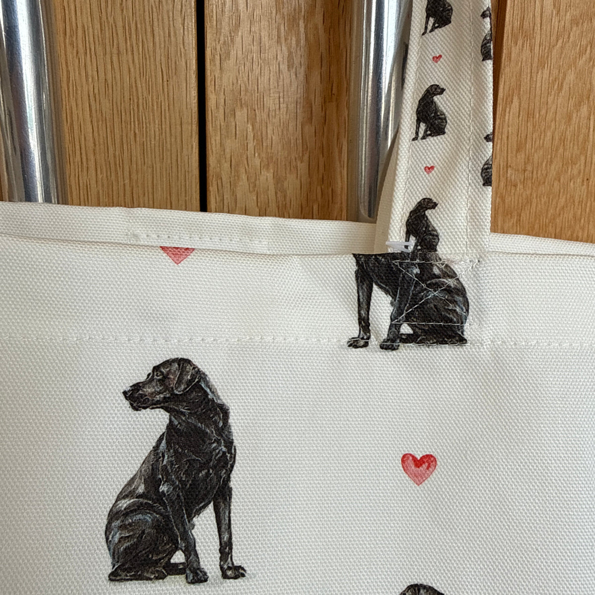 Black Lab - Cotton Tote Bag