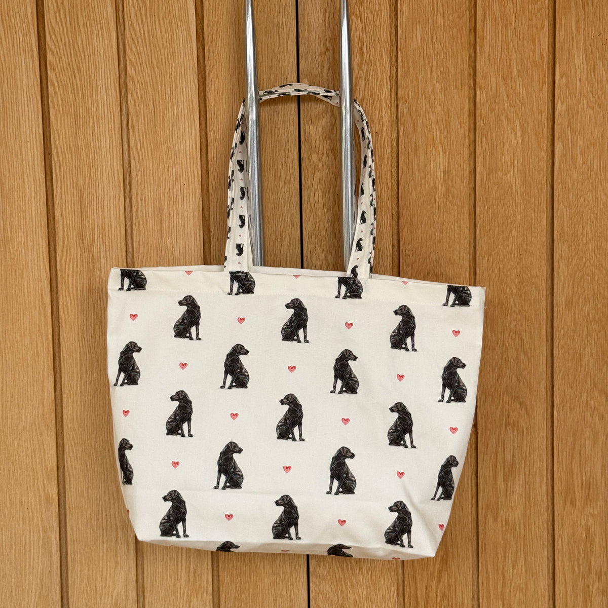 Black Lab - Cotton Tote Bag