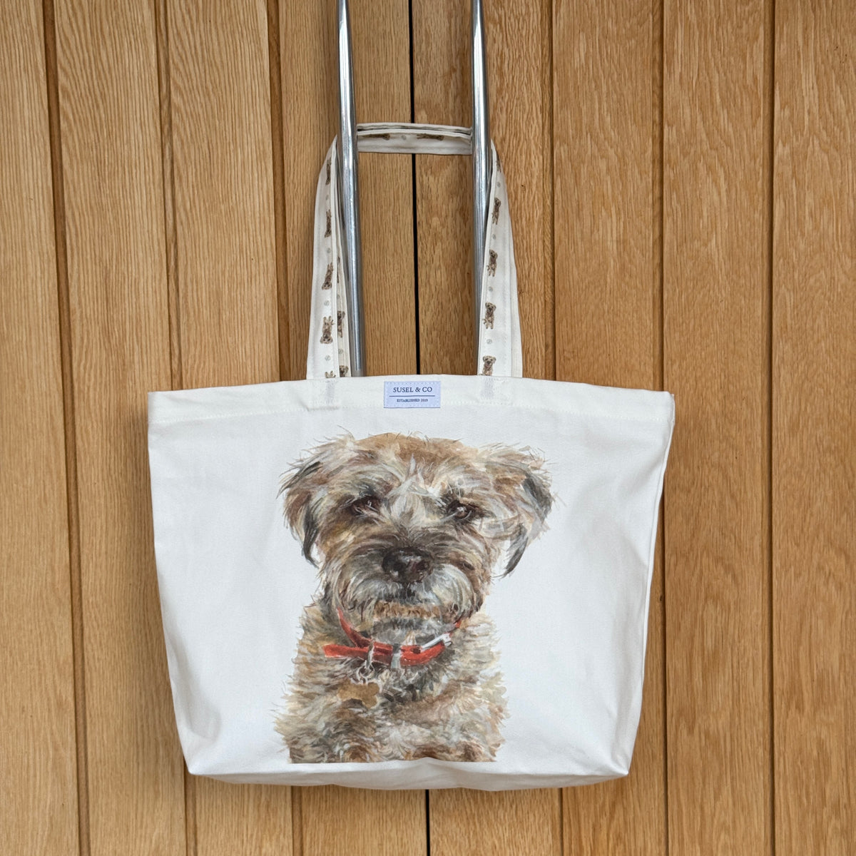 Border Terrier - Cotton Tote Bag