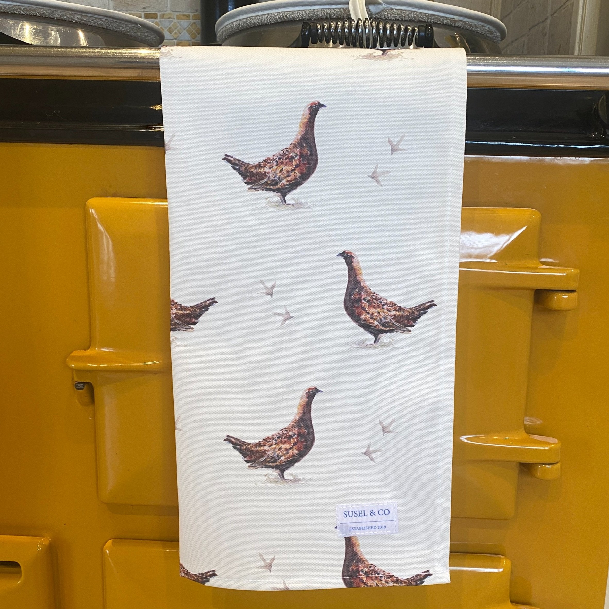 Grouse - Luxury Tea Towel