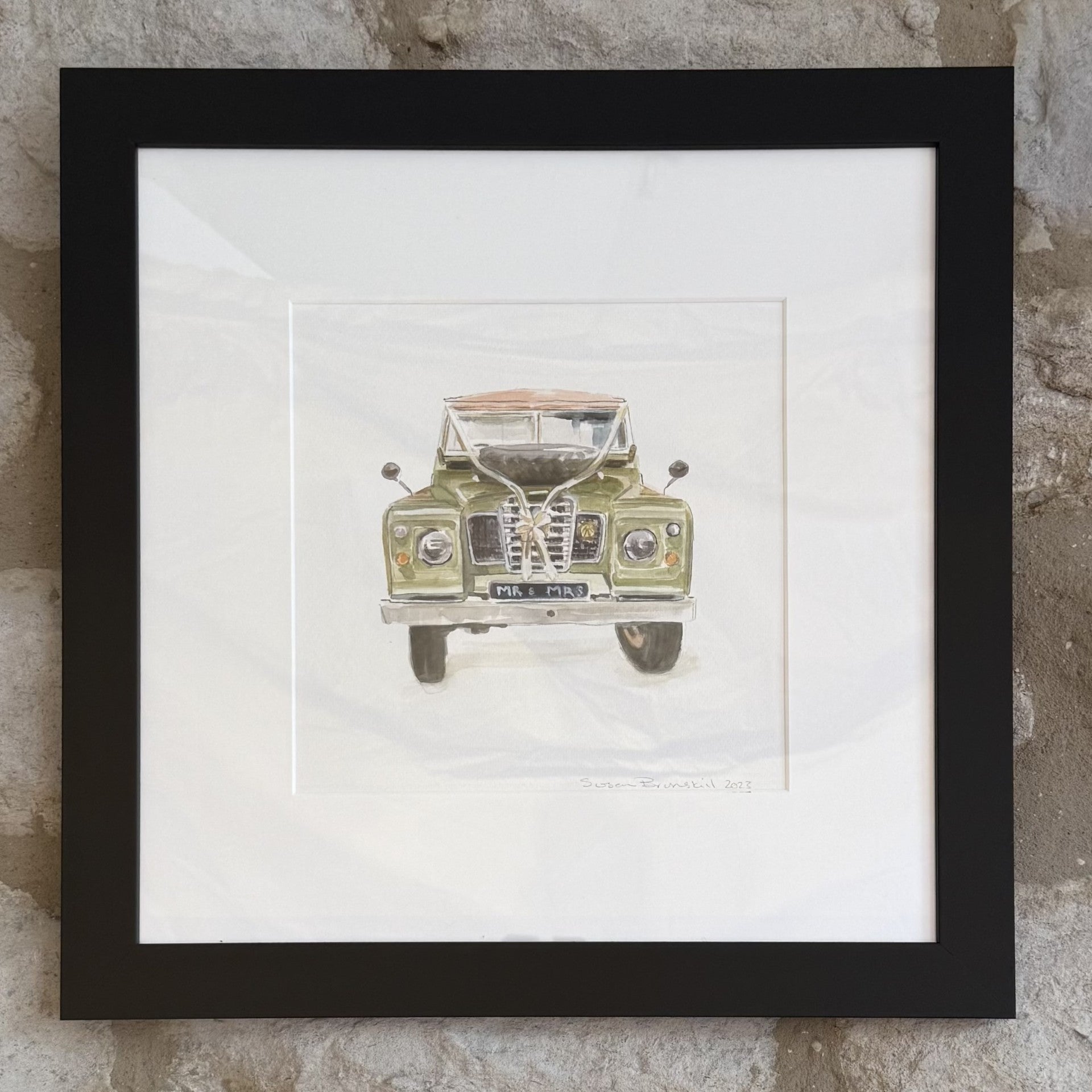 Mr & Mrs Defender - Original Watercolour Painting