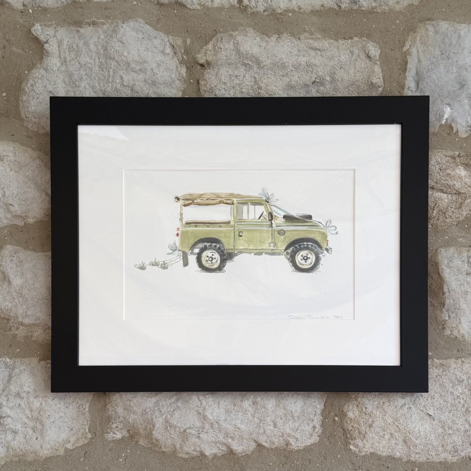Wedding Defender - Original Watercolour Painting